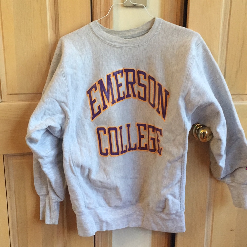 Vintage Emerson College sweatshirt.